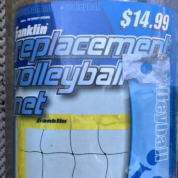 Franklin Black and Yellow Replacement Volleyball Net - Picture 3 of 9